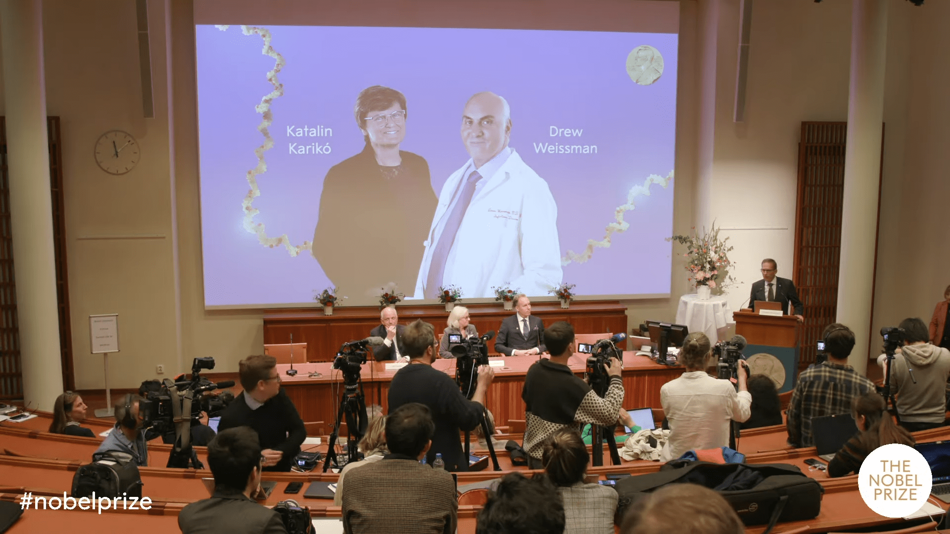 Nobel Prize 2023 in Medicine for the scientists behind mRNA COVID-19 vaccines