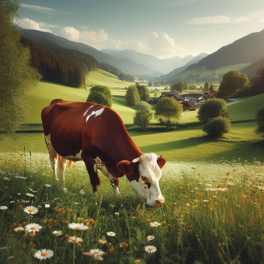 transgenic cow milk